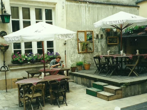 Bar sałatkowy w przeszłości